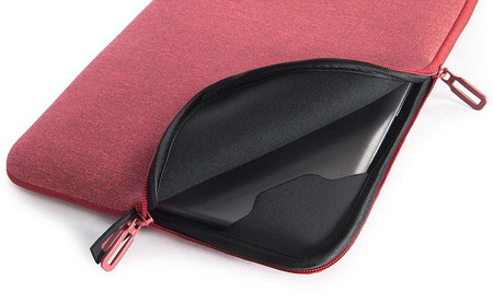 Tucano Melange Second Skin - Obal na MacBook Pro 15" / Ultrabook 13" / Notebook 14" (červený)