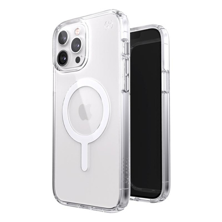 Speck Presidio Perfect-Clear + MagSafe - iPhone 13 Pro Max / 12 Pro Max tok MICROBAN bevonattal (átlátszó)