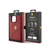 Ferrari Twist Metal Logo - iPhone 15 Pro Max Case (red)