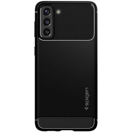 Spigen Rugged Armor - Etui do Samsung Galaxy S21 5G (Czarny)