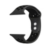 Crong Duo Sport - Bracelet pour Apple Watch 44/45/46/49 mm (gris/noir)