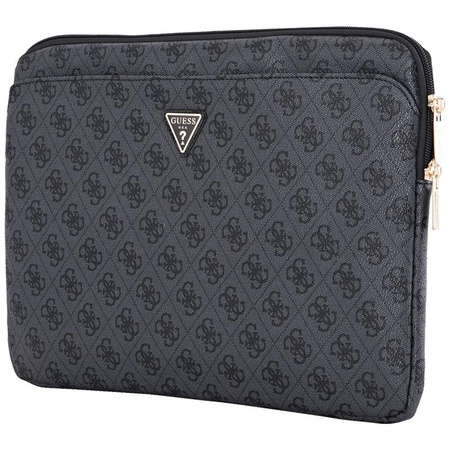 Guess 4G Zipper Pocket Triangle Logo Sleeve - Laptop Sleeve 14" (black)