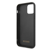 Guess Marmor Glas Gold Glitter - iPhone 11 Pro Max Tasche (weiß)