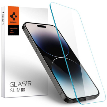 Spigen Glas.TR Slim - Gehärtetes Glas für iPhone 14 Pro Max