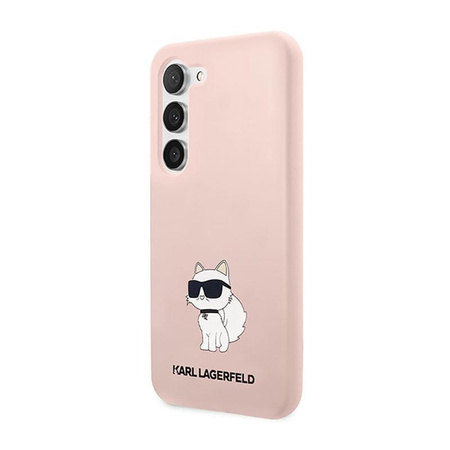 Karl Lagerfeld Silicone NFT Choupette - Hülle für Samsung Galaxy S23 (Pink)