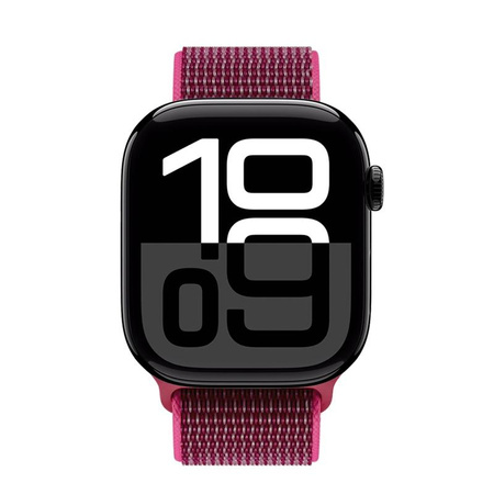 Crong Nylon - Sportovní pásek pro Apple Watch 38/40/41/42 mm (Magenta Fusion)