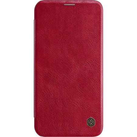Nillkin Qin Ledertasche - Tasche für Apple iPhone 12 Mini (Rot)