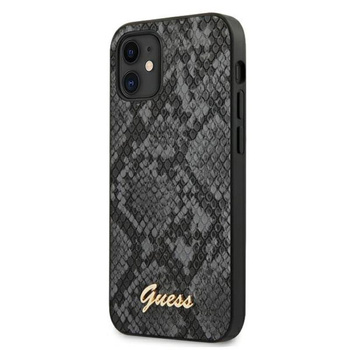 Guess Python Collection - Coque pour iPhone 12 mini (noir)