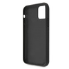 Guess Saffiano 4G Circle Logo - Etui iPhone 11 Pro Max (czarny)