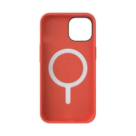 Speck CandyShell Pro + MagSafe - pouzdro pro iPhone 14 / iPhone 13 s povrchovou úpravou MICROBAN (Digital Pink / Energy Red)