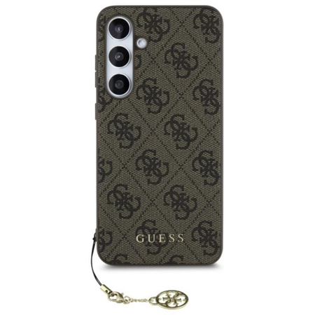 Guess 4G Charms Collection - Samsung Galaxy S24 FE tok (barna)