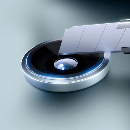 3mk HARDY Lens Protection Pro - Camera Lens Glass for iPhone 17 (Light Green)