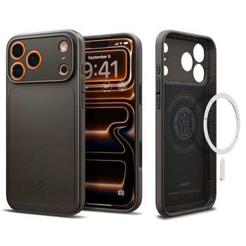 ETUI DO IPHONE 17 PRO MAX SPIGEN THIN FIT ORYGINALNE SZARE ELEGANCKIE