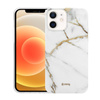 Crong márvány tok - iPhone 12 Mini tok (fehér)