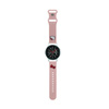 Hello Kitty Silikonová hlava kočičky - univerzální řemínek pro chytré hodinky 22 mm (růžový)