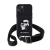 Karl Lagerfeld Crosssbody NFT Saffiano Karl & Choupette - iPhone 14 tok (fekete)
