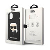 Karl Lagerfeld Silikonové pouzdro Iconic Karl`s Head - iPhone 14 (černé)