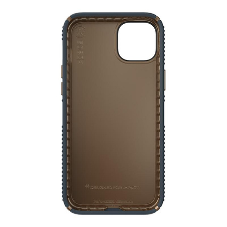 Presidio2 Grip - Tasche für iPhone 15 Plus / 14 Plus mit MICROBAN-Beschichtung (Charcoal / Cool Bronze / Slate)