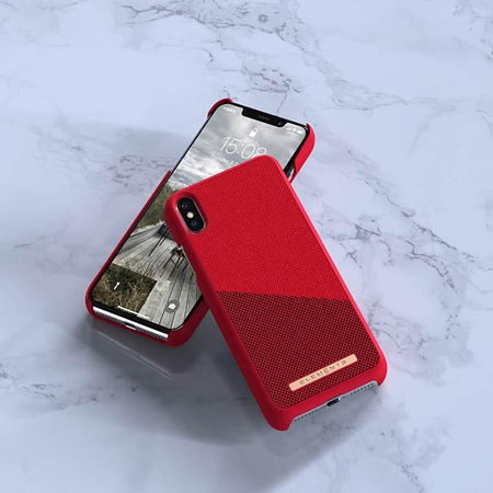 Nordic Elements Saeson Freja - Materialhülle für iPhone Xs Max (Rot)