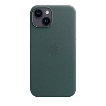 Apple Ledertasche - Ledertasche mit MagSafe für iPhone 14 (waldgrün)