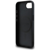 Guess Grained Hot Stamp Peony Triangle Logo MagSafe - Case for iPhone 16e (black)