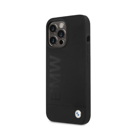 BMW Silicone Signature Logo Magsafe - Hülle für iPhone 13 Pro (Schwarz)