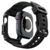 Spigen Rugged Armor Pro - Pásek s pouzdrem pro Apple Watch 10 46 mm (Matná černá)