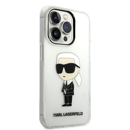 Karl Lagerfeld IML NFT Ikonik - Case for iPhone 14 Pro (Clear)