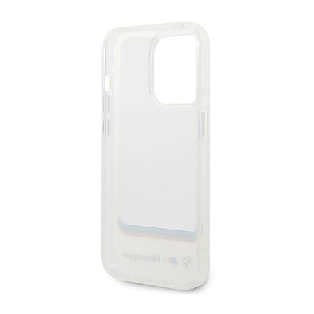 BMW Transparent Center - Coque pour iPhone 14 Pro Max (blanc)