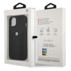 BMW Leather Curve Perforate HC - Etui pour iPhone 13 mini (noir)