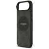 ETUI DO IPHONE AIR do MAGSAFE GUESS ORYGINALNE CZARNE SKÓRZANE MODNE CASE