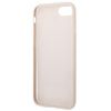 Guess 4G Metal Gold Logo –  Etui iPhone SE 2022 / SE 2020 / 8 / 7 (różowy)