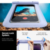 Spigen A601 Universal Waterproof Case - Etui do smartfonów do 6.9" (Błękitny)
