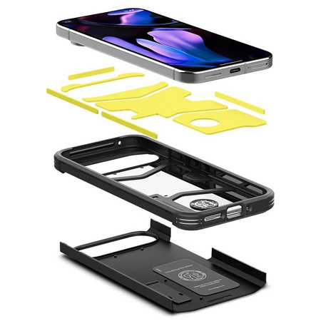 Spigen Tough Armor - pouzdro pro Google Pixel 9 Pro XL (černé)