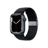 Crong Wave Band - Geflochtenes Armband für Apple Watch 44/45/46/49 mm (graphit)