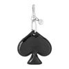 Kate Spade New York Charm Keychain – Schutzetui Schlüsselanhänger für Apple AirTag (Pik)