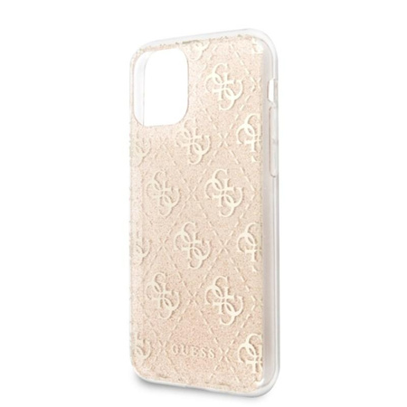 Guess 4G Glitter - iPhone 11 Pro Max Case (Gold)