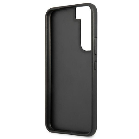 Guess 4G Großes Metall-Logo - Samsung Galaxy S22 Tasche (braun)