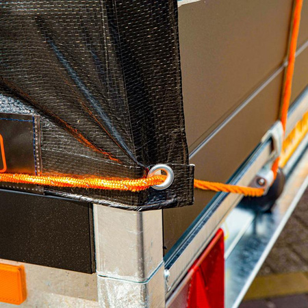 Lina Transportowa Mocująca do Ładunków z Nawijakiem Black&Decker 4mm 20m