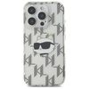 Karl Lagerfeld IML Choupette Head Electroplated - Case for iPhone 16 Pro (transparent)