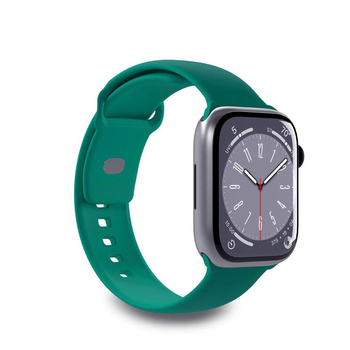 PURO ICON - Elastic strap for Apple Watch 44/45/46/49 mm (S/M & M/L) (Jade)