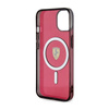 Ferrari Translucent MagSafe - Case for iPhone 14 (Red)