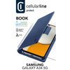 Cellularline Book Case - Samsung Galaxy A34 5G tok (kék)
