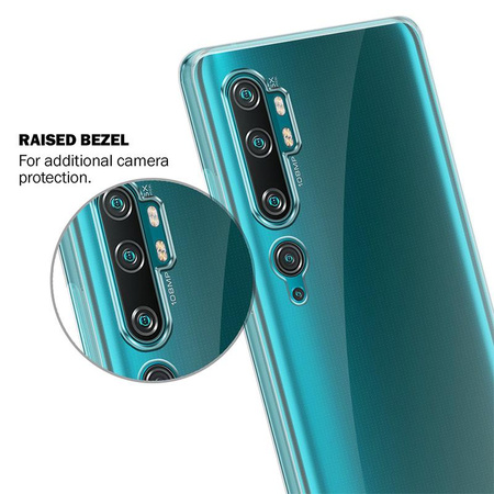 Crong Crystal Slim Cover - Xiaomi Mi Note 10 / Mi Note 10 Pro Case (Transparent)