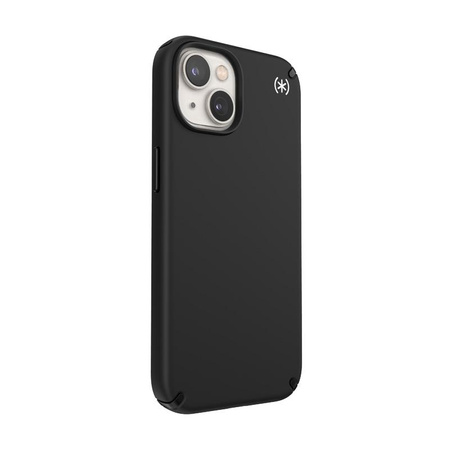 Speck Presidio2 Pro MagSafe - Antibacterial iPhone 14 / iPhone 13 Case (Black / Black / White)