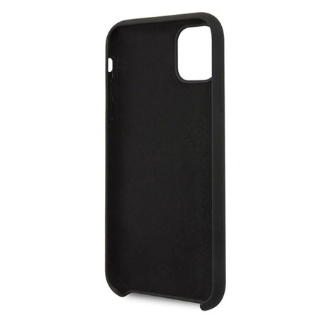 Guess Silicone Vintage - iPhone 11 Pro Max Tasche (schwarz)