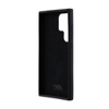 Karl Lagerfeld Silikon Choupette Metall Pin - Samsung Galaxy S24 Ultra Gehäuse (schwarz)
