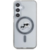 Karl Lagerfeld Button Karl & Choupette Heads Printed Logo MagSafe - Samsung Galaxy S25 Case (black)