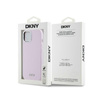 DKNY Liquid Silicone Small Metal Logo MagSafe - iPhone 15 / 14 / 13 Case (rose)