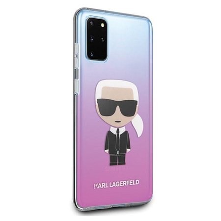 Karl Lagerfeld Ikonik - pouzdro pro Samsung Galaxy S20+ (růžové)